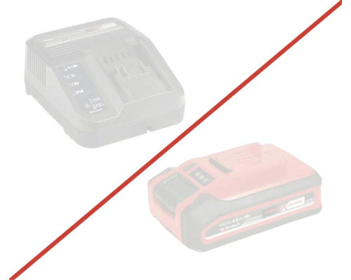 Einhell Power X-Change Akku und Ladegerät