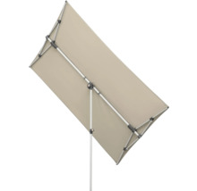 Rechteckiger Sonnenschirm mit Metallgestell