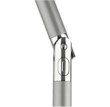 Detailaufnahme eines Metallgelenks