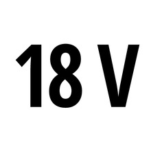 18 Volt Kennzeichnung