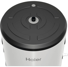 Haier Waschmaschine mit schwarzer Oberseite