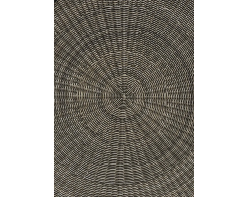 Detailansicht eines runden Flechtmusters