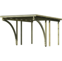 Holzcarport mit Dach