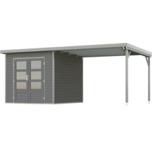 Gartenhaus mit integriertem Carport