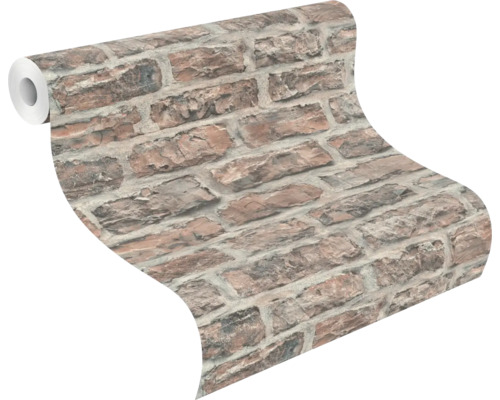 Tapetenrolle mit Backsteinmuster