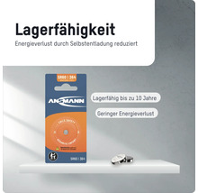 Ansmann Knopfzelle SR60 364 in Verpackung