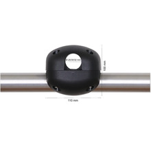 Rohrverbinder mit den Maßen 25, 30 und 32 Millimeter