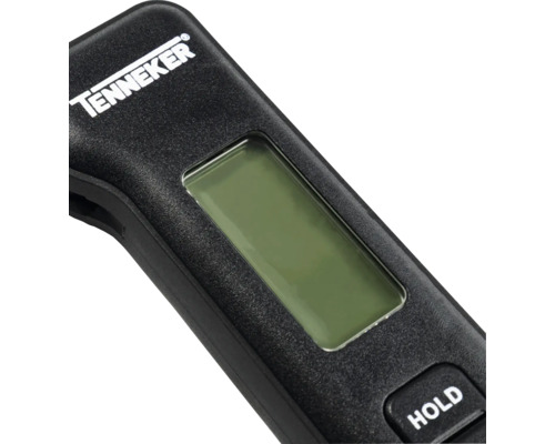 TENNEKER Logo auf einem digitalen Thermometer