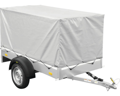 Anhänger mit Plane zum Transport von Gütern