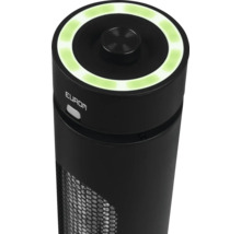 Eurom Turmventilator mit Bedienfeld oben und Gitter