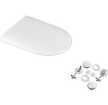 Toilettendeckel aus Kunststoff mit Befestigungsmaterial