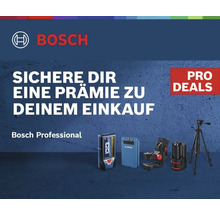 Bosch Professional Angebot: Sichere dir eine Prämie zu deinem Einkauf mit Nivelliergeräten und Stativen.