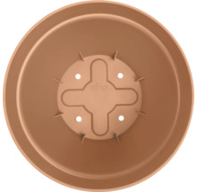 Unterseite eines Blumentopfes