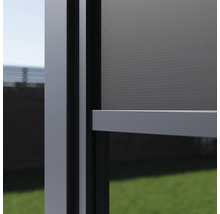 Detailansicht eines Insektenschutzrollos