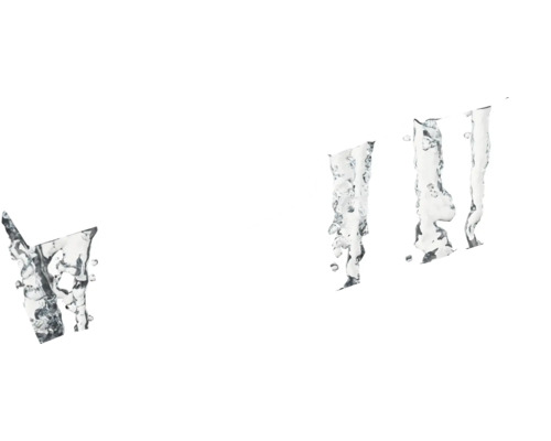 Illustration von fließendem Wasser