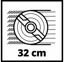 Symbol für Durchmesser 32 cm