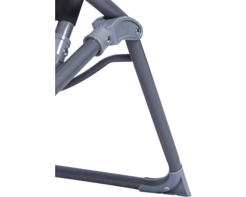 Detailansicht des Gestells eines Schaukelstuhls