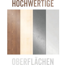 Verschiedene Oberflächen zur Auswahl.