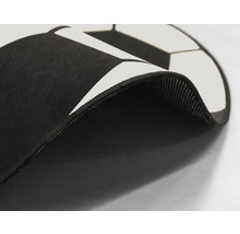 Fußball-Fußmatte im Detailansicht