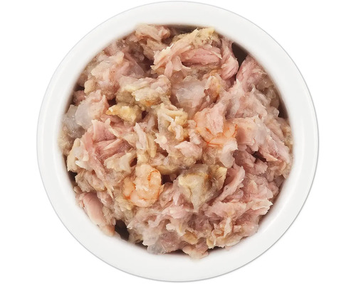 Schale mit Thunfisch und Shrimps