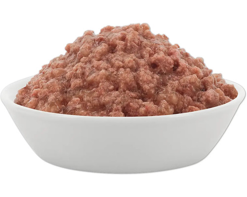 Hundenassfutter in einer Schale