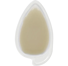 Tropfenförmiges Gefäß mit Füllung