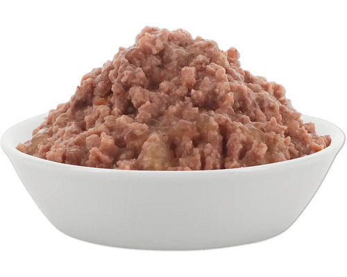 Eine Schale mit Tierfutter