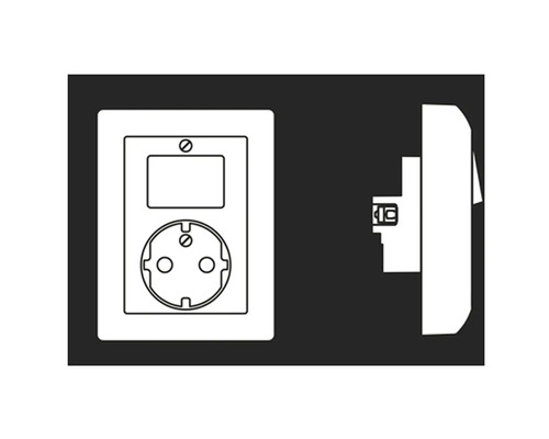 Steckdose mit digitaler Zeitschaltuhr