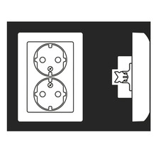 Doppelsteckdose Schema