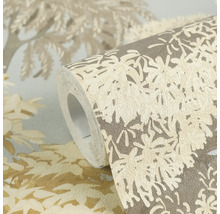 Tapetenrolle mit floralem Muster