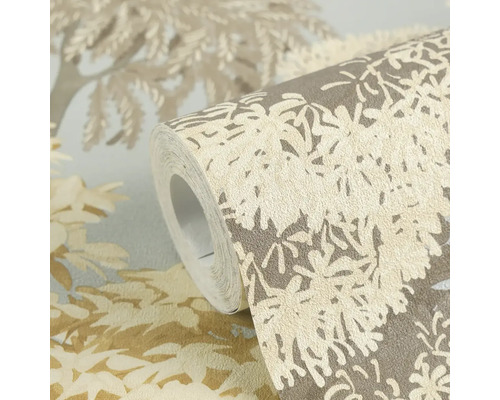 Tapetenrolle mit floralem Muster