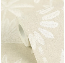 Tapetenrolle mit Blattmuster