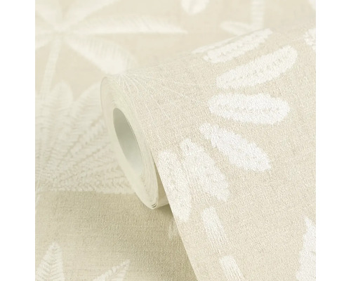Tapetenrolle mit Blattmuster