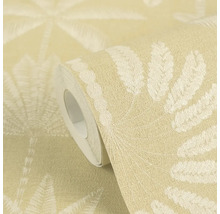 Tapetenrolle mit Blattmuster