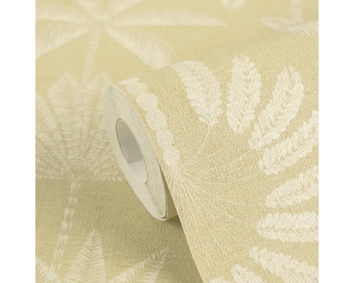 Tapetenrolle mit Blattmuster