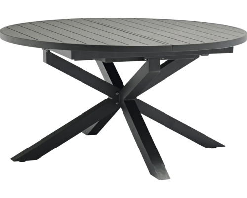 Runder Gartentisch mit Metallgestell