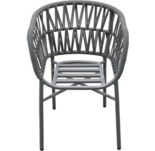 Gartensessel mit Seilgeflecht