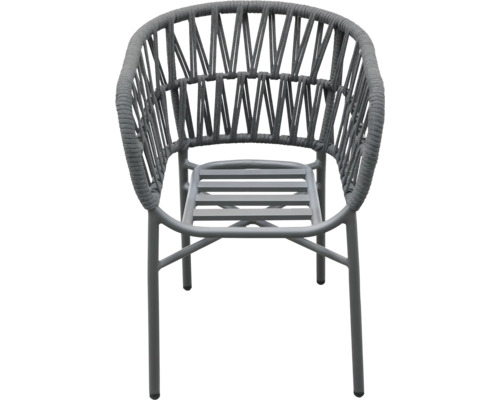 Gartensessel mit Seilgeflecht