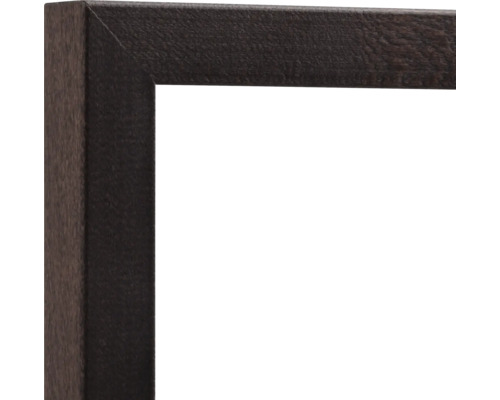 Detailansicht eines Holzbilderrahmens