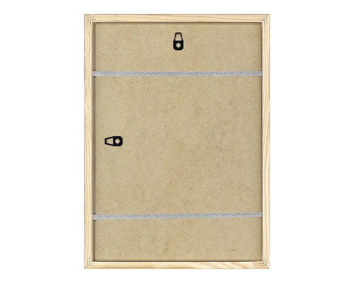 Rückseite eines Bilderrahmens mit Aufhängung