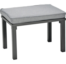 Gartenhocker mit Polsterauflage