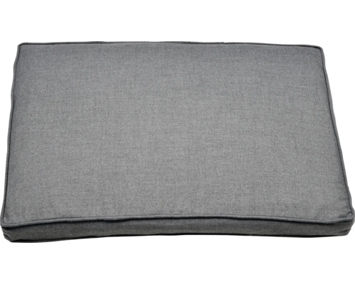 Graues Sitzkissen