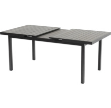 Ausziehbarer Gartentisch mit Tischplatte aus Latten