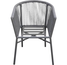 Gartenstuhl mit Kordelbespannung