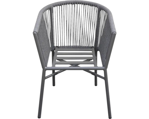 Gartenstuhl mit Kordelbespannung