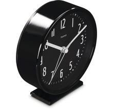 Schwarzer Hama Wecker mit weißer Beschriftung