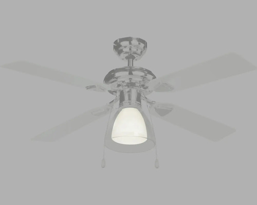 Deckenventilator mit Beleuchtung und fünf Flügeln