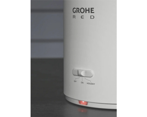 Grohe Red Wasserkocher mit Ein-Aus-Schalter und Urlaubsmodus