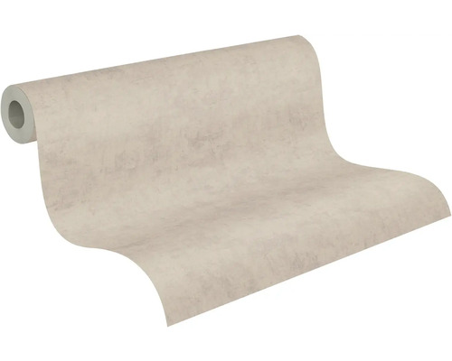 Vliestapete in Steinoptik, strukturiert, beige, Rolle
