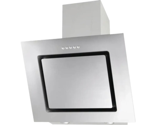 Dunstabzugshaube aus Metall mit Bedienknöpfen